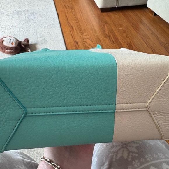 Tiffany & Co. Colour Block Two Way Micro Tote Handbag - Picture 12 of 17